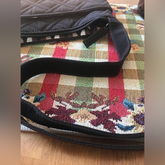 Vera Bradley mini-crossbody in chocolate brown, NWOT - Picture 7 of 8